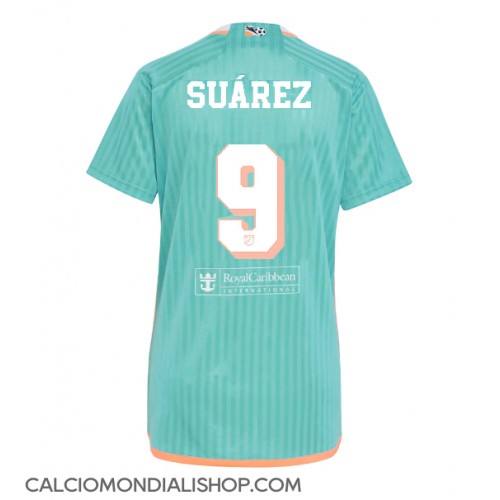 Maglie da calcio Inter Miami Luis Suarez #9 Terza Maglia Femminile 2024-25 Manica Corta